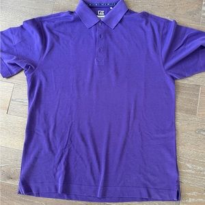 Purple Cutter & Buck men’s shirt - L